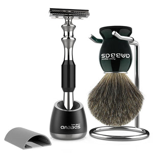 Anbbas Shaving Brush and Razor Set, - Dapperdashery