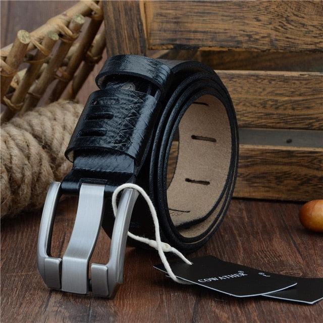 QUALITY  luxury leather men belt - Dapperdashery