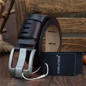 QUALITY  luxury leather men belt - Dapperdashery