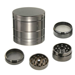 Portable Mini 4 Layers Zinc Alloy Metal Herb Grinder - Dapperdashery