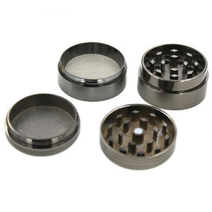 Portable Mini 4 Layers Zinc Alloy Metal Herb Grinder - Dapperdashery