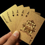 Golden Playing Cards Deck - Dapperdashery